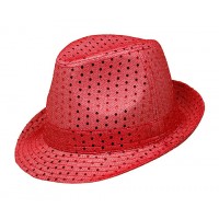 Fedora Hat - Red - HT-5130RD